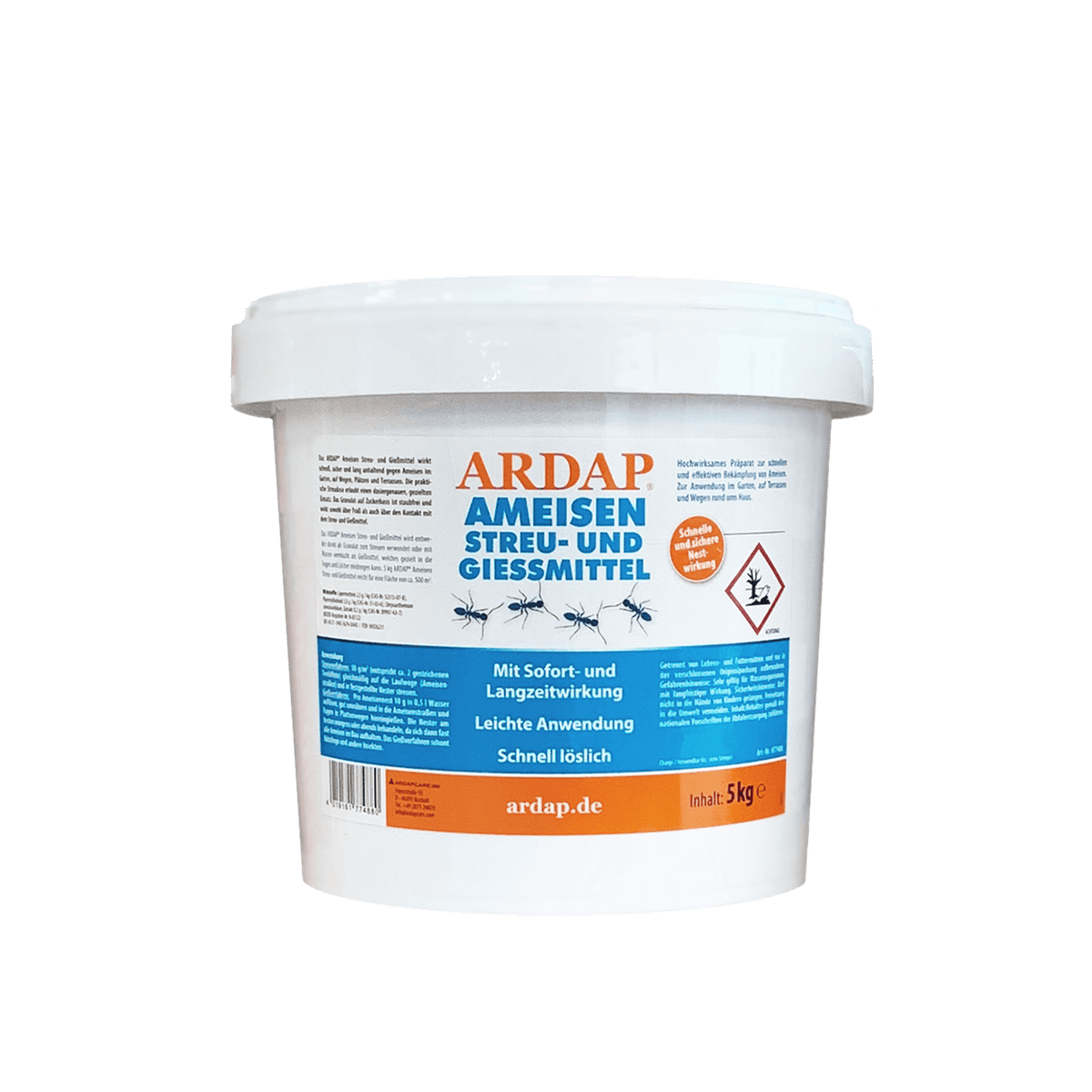 ARDAP Ameisen Streu Gießmittel 5kg