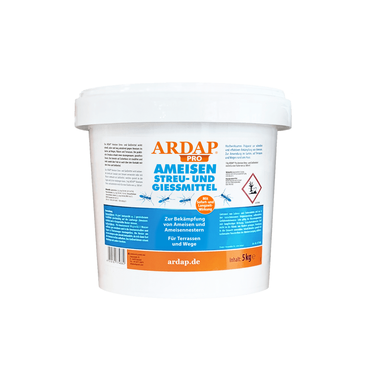 ARDAP Ameisen Streu Gießmittel 5kg