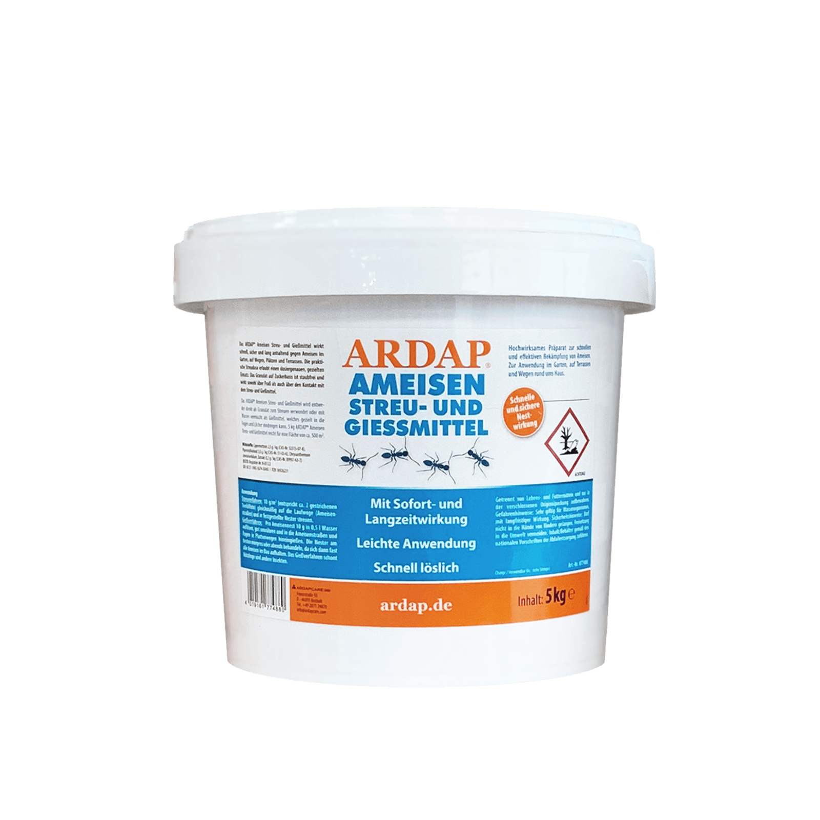 ARDAP Ameisen Streu Gießmittel 5kg