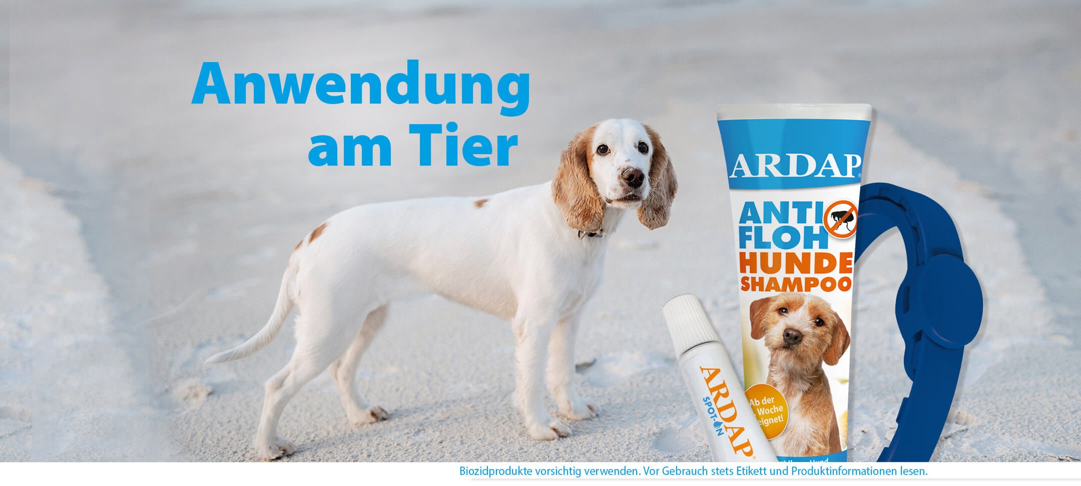 ARDAP Anwendung am Tier