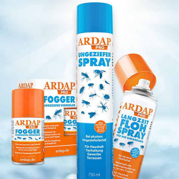 ARDAP Pro Produkte Mega Menü