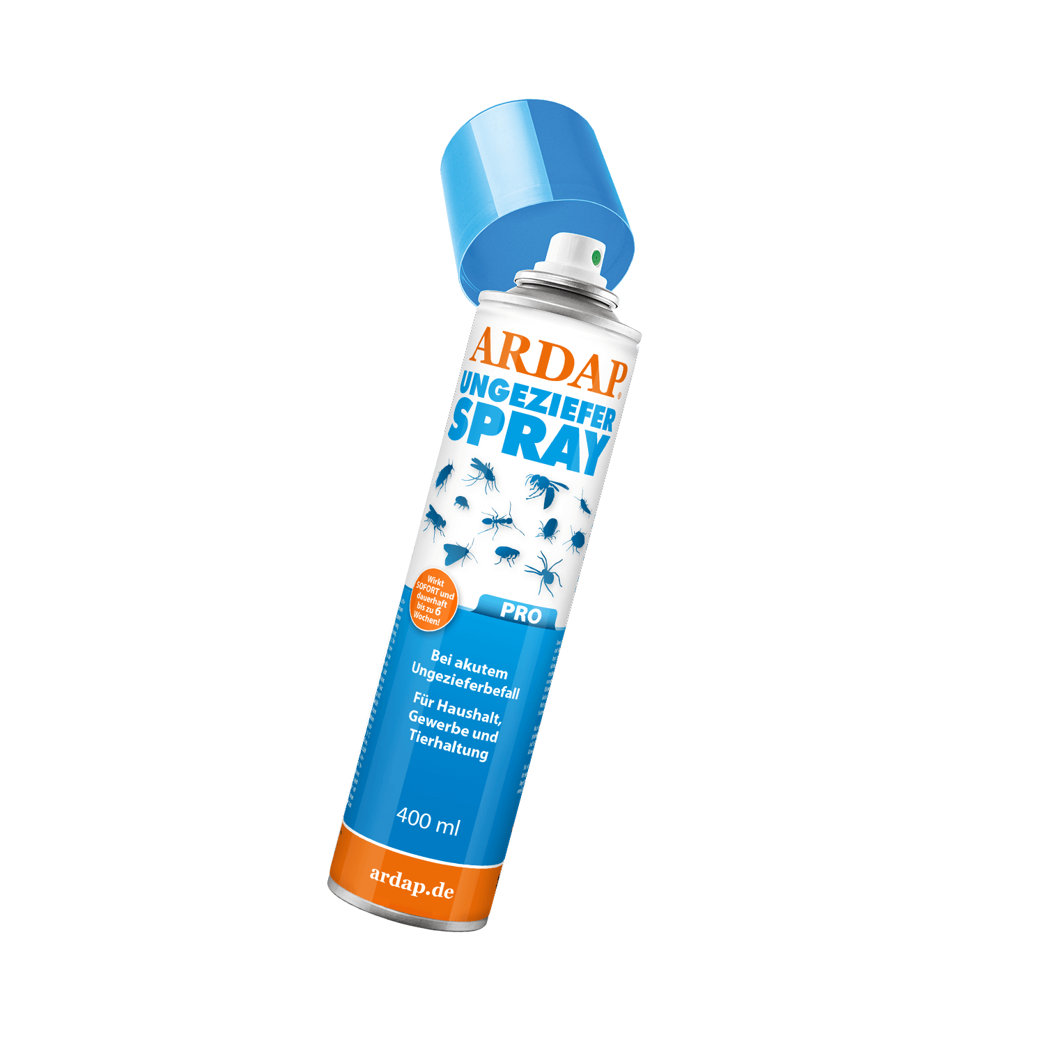 ARDAP Pro Ungezieferspray 400ml schräg