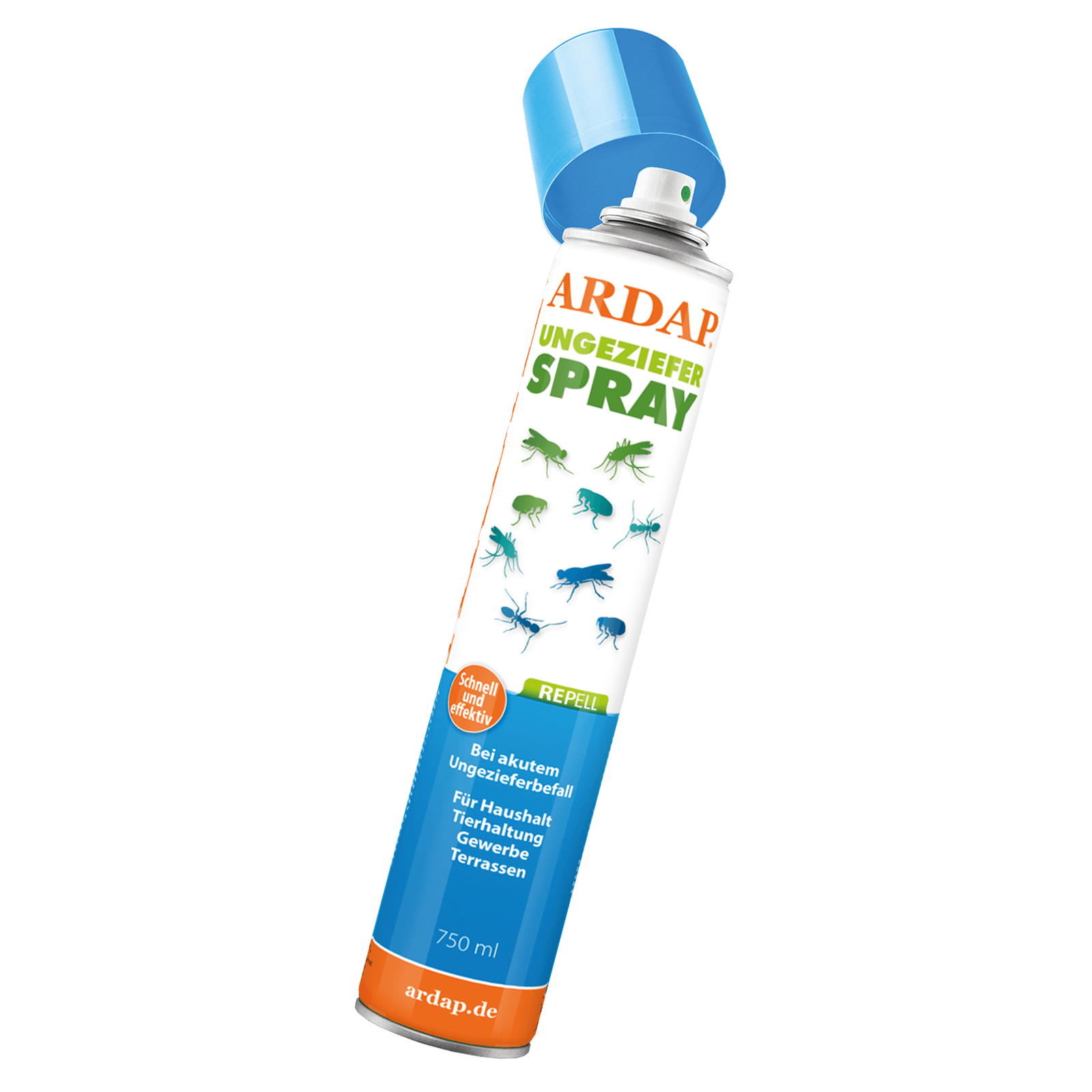 ARDAP Repell Ungezieferspray: bei akutem Befall