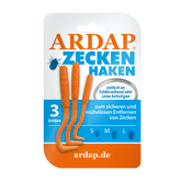 ARDAP Zeckenhaken 3er Set Hund und Katze