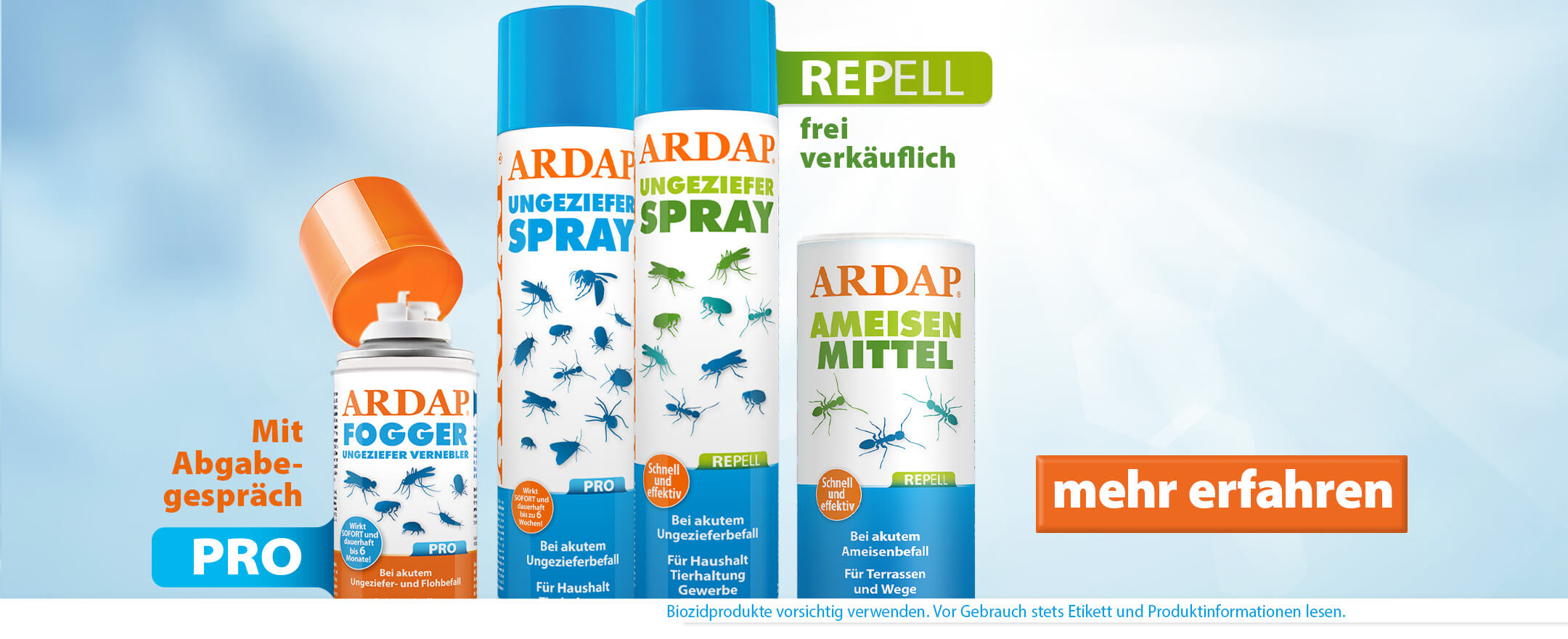 ARDAP - Unterschied Pro und Repell