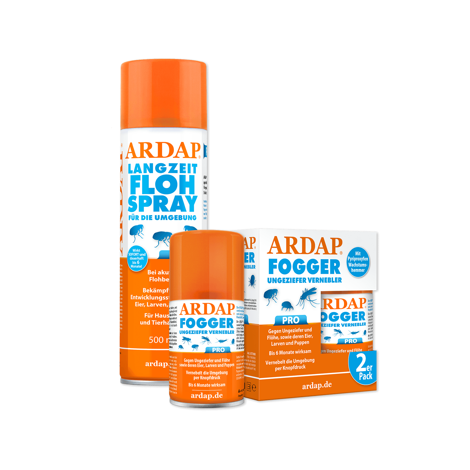 ARDAP Pro Langzeit Flohspray, Fogger