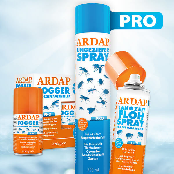 ARDAP Pro Produkte Mega Menü