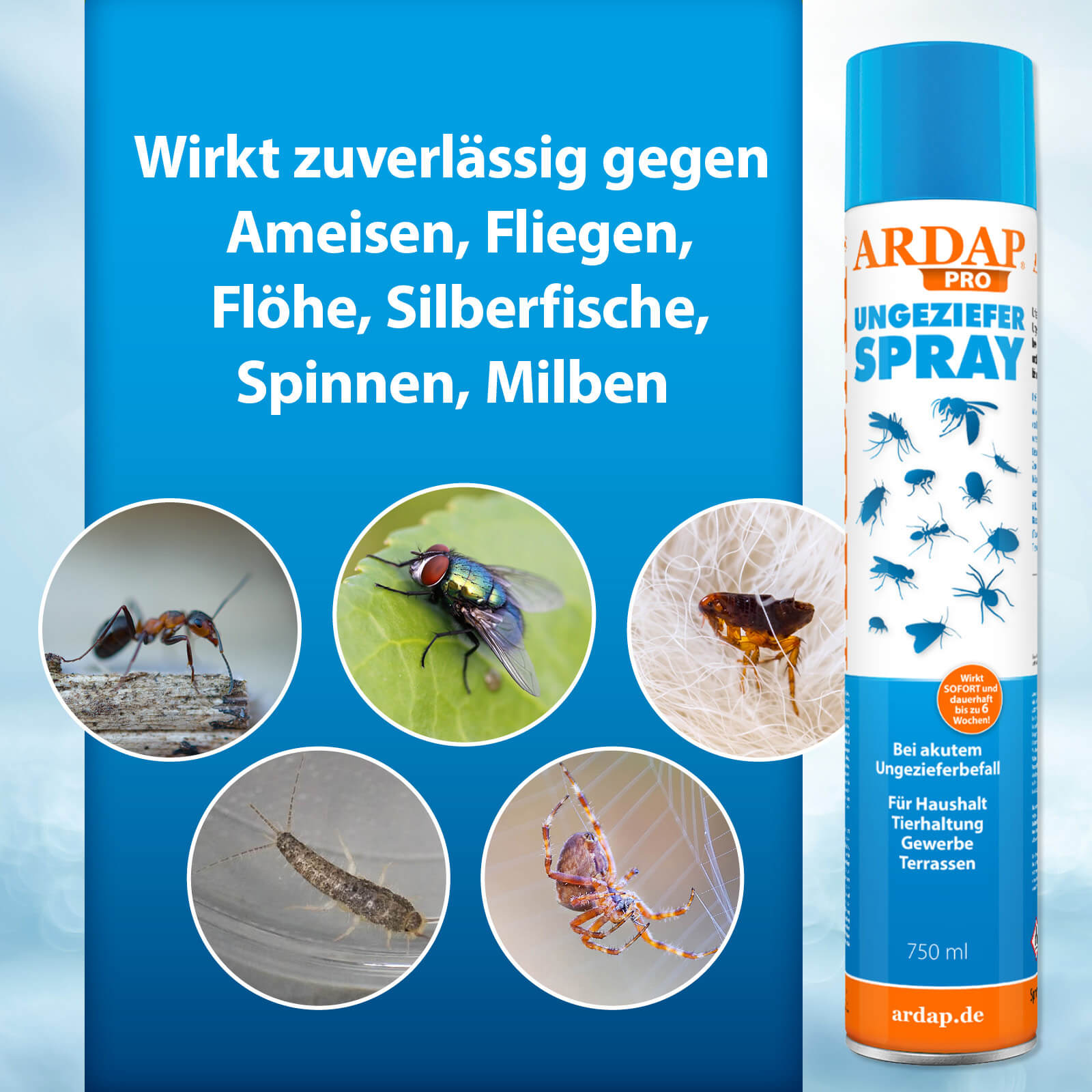 ARDAP Pro Ungezieferspray: Das Original