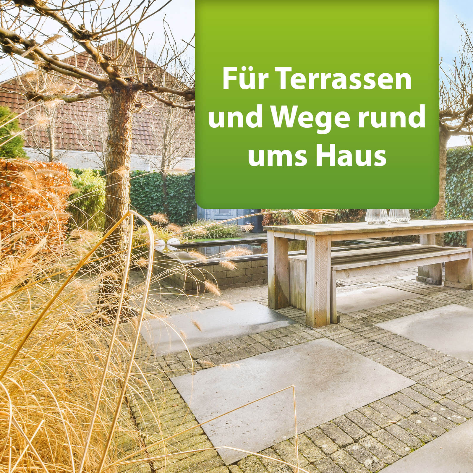 Bild von Terrasse, ARDAP Repell Ameisenmittel für Terrassen und Wege rund ums Haus"