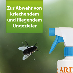 ARDAP Repell Zerstäuber ist zur Abwehr von kriechendem und fliegendem Ungeziefer