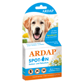 ARDAP Spot-On Zecken und Flohschutz für mittlere Hunde