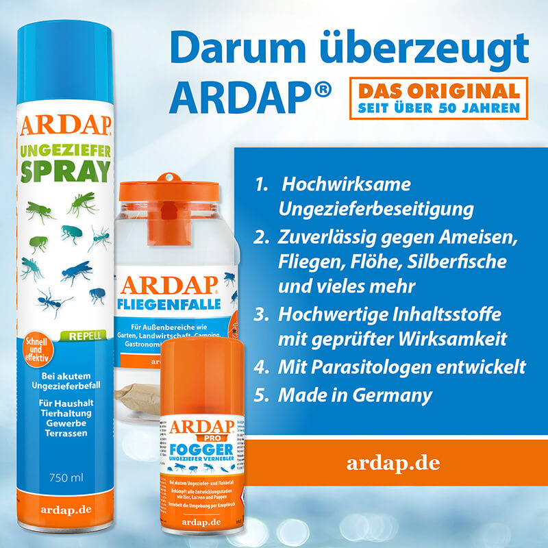 Ardap Auf Pflanzen Spruhen